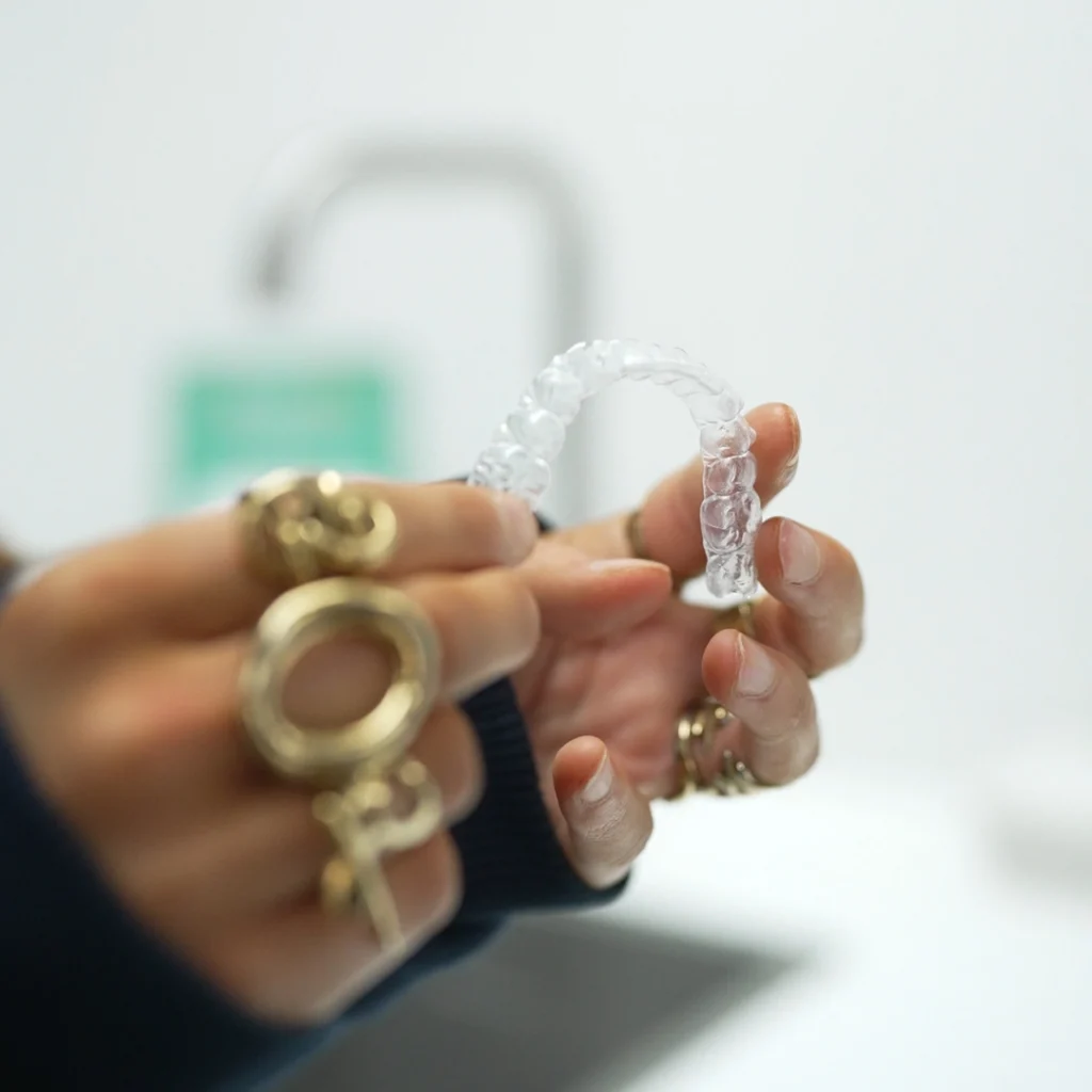 Orthodontie transparente 1 Appareil dentaire transparent à Nyon